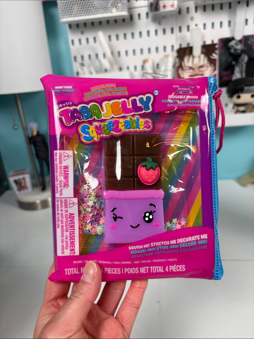 Squeezables taba jelly chocolate bar